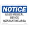 Signmission OSHA, 10" Height, Peel And Stick Wall Graphic, 14" x 10", Landscape, Sanitizer Sign With Symbol OS-NS-RD-1014-L-18240 - alternate 1